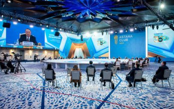 Nazarbayev proposed the creation of a new platform for economic dialogue in Eurasia