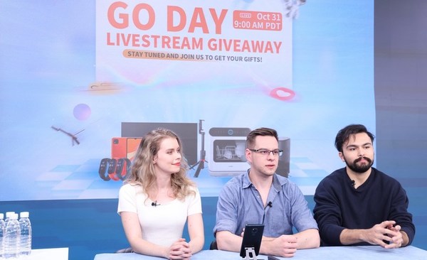 'GO DAY' shopping festival livestream event