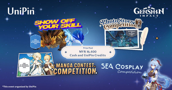 UniPin has prepared a series of competitions full of rewards for Genshin Impact players and fans this November. UniPin has prepared a series of competitions full of rewards for Genshin Impact players and fans this November.
