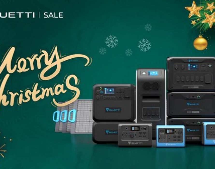 Bluetti Rings Christmas Campaign for the New Year on Solar Generators, Panels and More