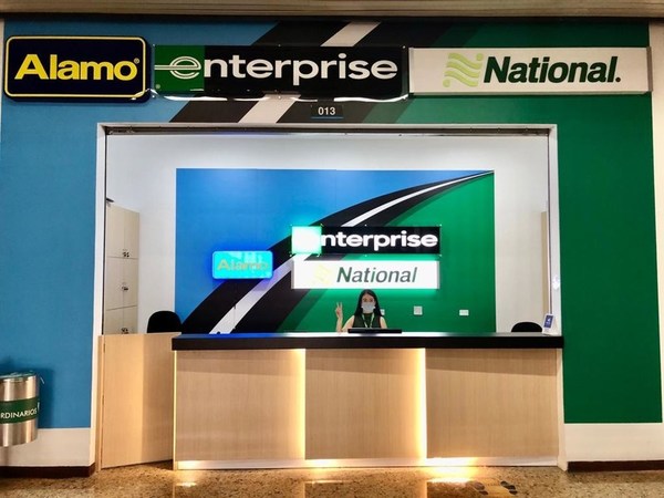 The new tri-branded Enterprise, National and Alamo rental branch at Medellin International Airport is Enterprise’s 11th location in Colombia.