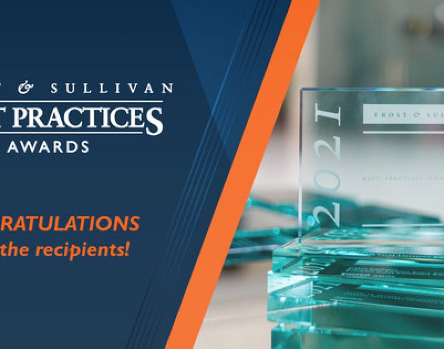 Frost & Sullivan Honors Disruptive Organizations in the Region with Prestigious Industry Awards