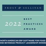 Frost & Sullivan Recognizes Aptean with the 2022 Product Leadership Award for Its Unique and Versatile Food and Beverage ERP Software