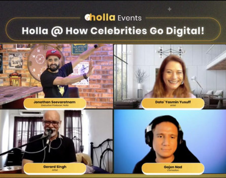 Holla Helps Celebrities Go Digital