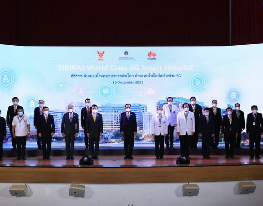 Huawei supports Thailand launch 5G Smart Hospital