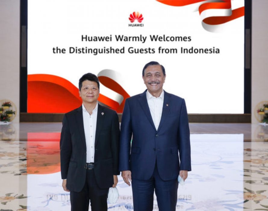 Indonesia’s Luhut Invites Huawei to Enhance Collaboration in Smart Future and New Energy