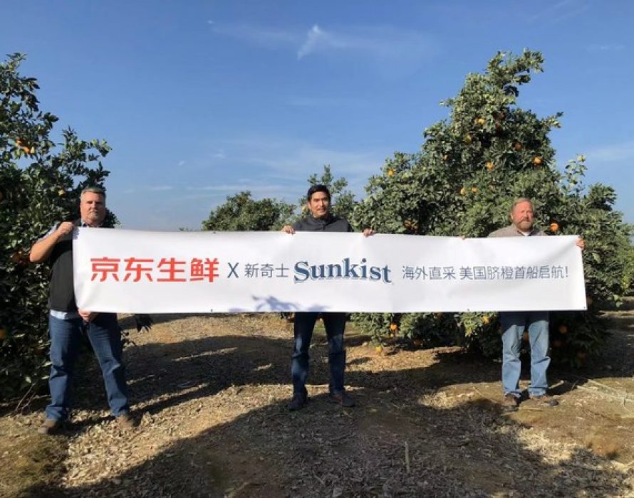 JD.com Plans to Double Imports of Sunkist Citrus Over the Next Three Years