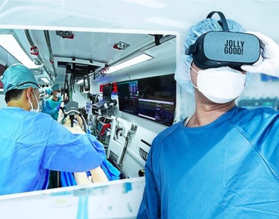 Jolly Good develops a medical VR filming system exclusively for ambulances with physicians