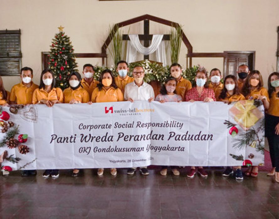 Swiss-Belboutique Yogyakarta Distributed Aid to Orphanage and Nursing Homes