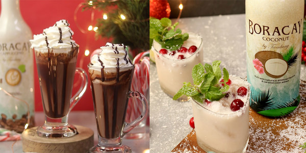 Boozy Peppermint Mocha and White Christmas Mojito. These Tanduay cocktail concoctions will bring some tropical zest to your winter holiday.