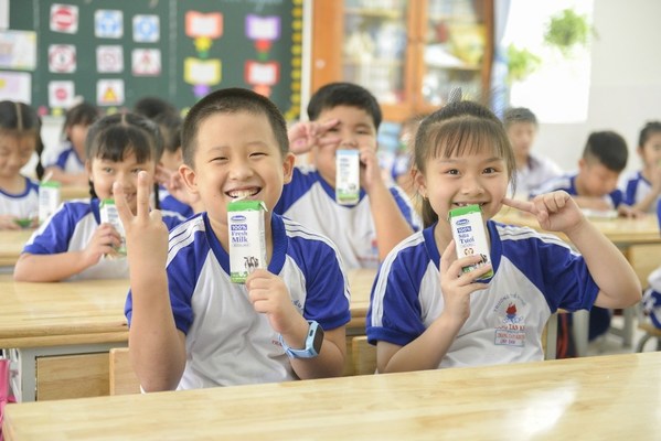 Vinamilk’s School Milk products, which are loved by millions of pupils in Vietnam, were highlighted in the Product Excellence