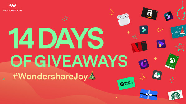 Wondershare Hosts Social Media Event to Spread Creative Cheer to Users