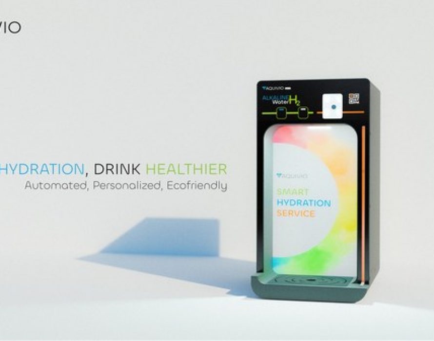 Biohacking by hydration: AQUIVIO IOT Smart Hydration Service keeps you hydrated and healthier all in one