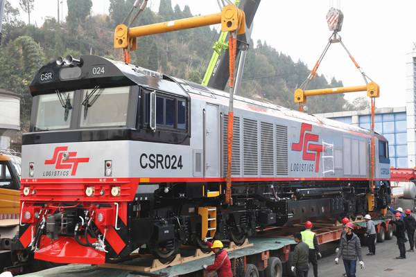 CRRC Delivers Four Additional Second-Generation SDA1 Locomotives to SCT Logistics in Australia. CRRC Delivers Four Additional Second-Generation SDA1 Locomotives to SCT Logistics in Australia.