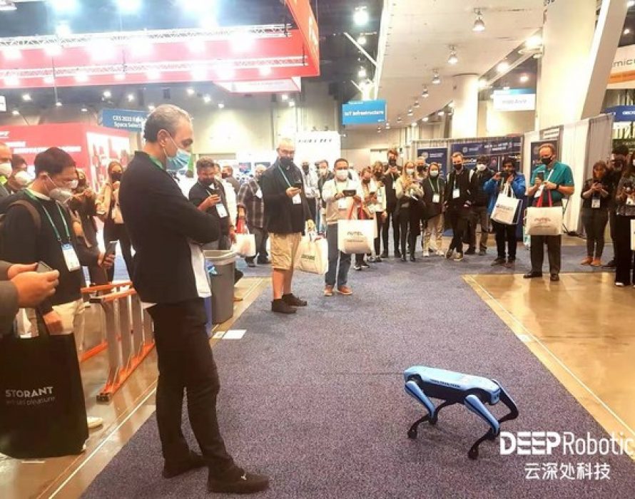 DEEP Robotics’ Jueying Lite2 Robot Dog Makes Its Debut at CES 2022