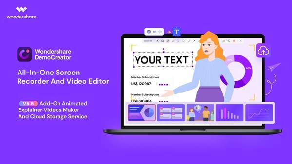 DemoCreator 5.5 Redefines Demo Videos Making by Combining Animated Video Editing Tools DemoCreator 5.5 Redefines Demo Videos Making by Combining Animated Video Editing Tools