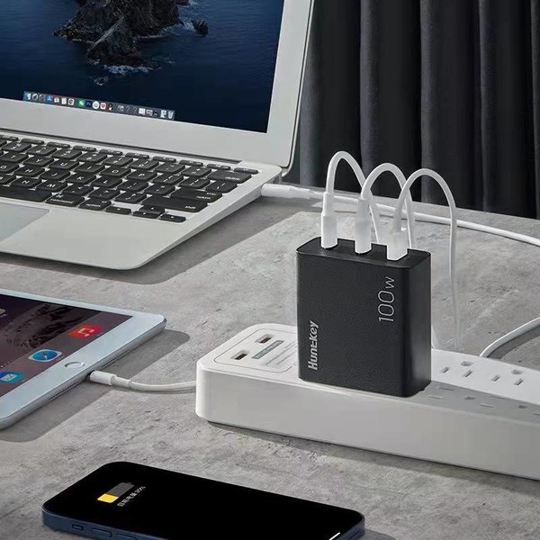 Huntkey's 100W GaN Fast Charger Huntkey's 100W GaN Fast Charger