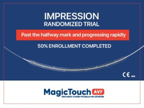 IMPRESSION Randomized Trial: Past the halfway mark and progressing rapidly IMPRESSION Randomized Trial: Past the halfway mark and progressing rapidly
