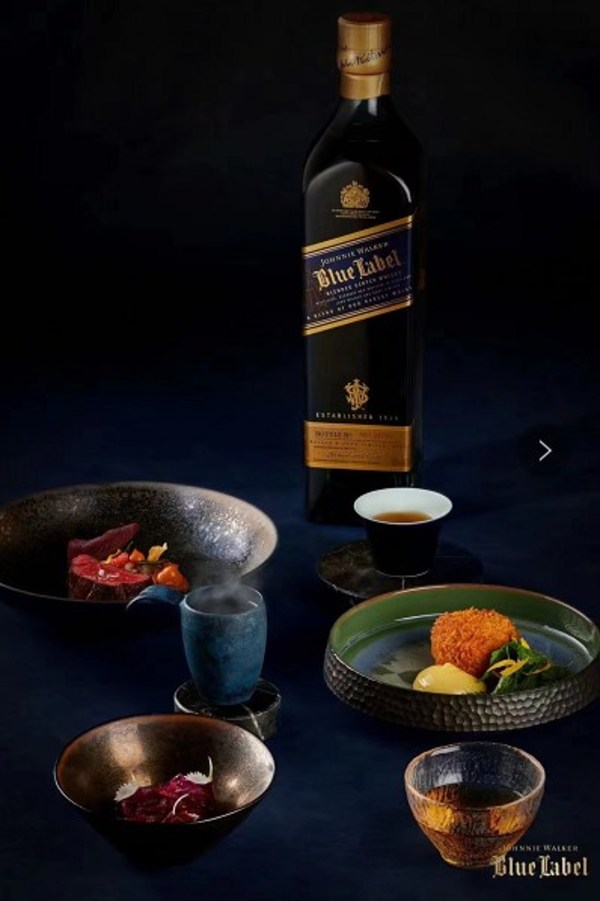 Taian Table chef-owner Stefan Stiller personally created and prepared the menu for the Johnnie Walker Blue Table Taian Table chef-owner Stefan Stiller personally created and prepared the menu for the Johnnie Walker Blue Table