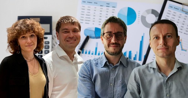 The KILDE team. From left to right: Aleksandra Yurchenko, Oleg Kryukovskiy, Gustavo Leal, Radek Jezbera. Image Source: Arteculate The KILDE team. From left to right: Aleksandra Yurchenko, Oleg Kryukovskiy, Gustavo Leal, Radek Jezbera. Image Source: Arteculate