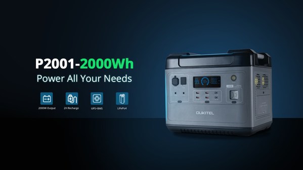 Oukitel P2001-2000Wh Power Station Power All Your Needs Oukitel P2001-2000Wh Power Station Power All Your Needs