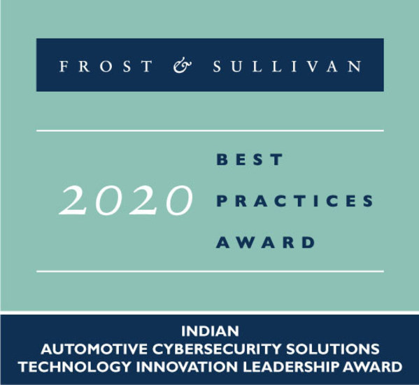 2020 Indian Automotive Cybersecurity Solutions Technology Innovation Leadership Award 2020 Indian Automotive Cybersecurity Solutions Technology Innovation Leadership Award