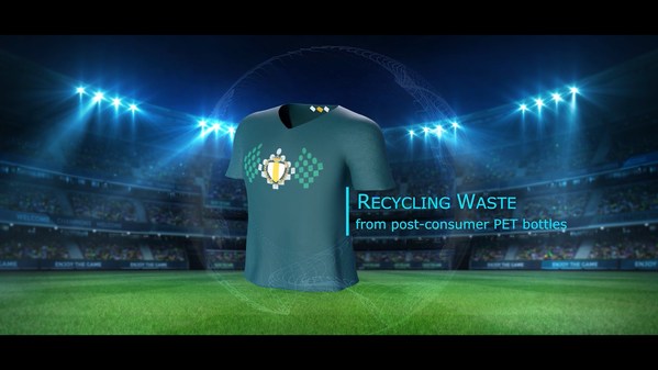 Sustainable sportswear made from recycled plastic bottles Sustainable sportswear made from recycled plastic bottles