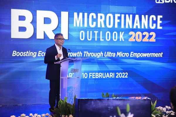 Sunarso, BRI President Director at BRI Microfinance Outlook 2022 on February 10, 2022 Sunarso, BRI President Director at BRI Microfinance Outlook 2022 on February 10, 2022