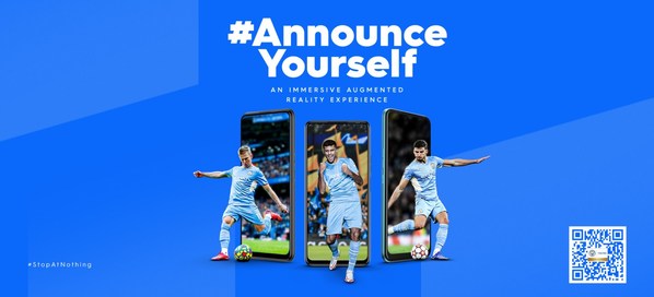 TECNO×ManCity #AnnounceYourself AR