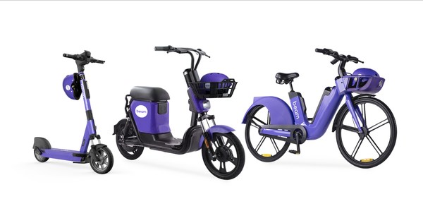 From L to R - Beam series - Saturn e-scooter, Jupiter e-moped, Apollo e-bike From L to R - Beam series - Saturn e-scooter, Jupiter e-moped, Apollo e-bike
