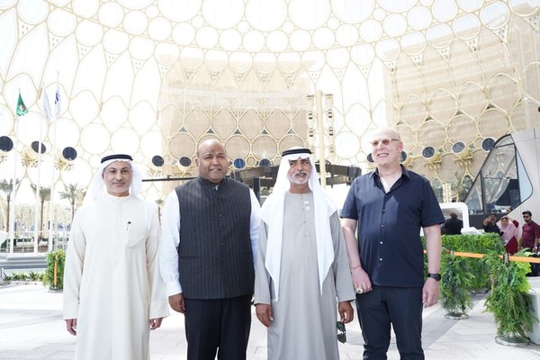 Mr. Kiran Kumar Grandhi, Mr. Avram Glazer and His Highness Sheikh Nahayan Mabarak Al Nahayan Mr. Kiran Kumar Grandhi, Mr. Avram Glazer and His Highness Sheikh Nahayan Mabarak Al Nahayan