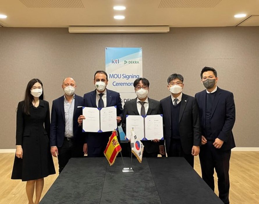 DEKRA signed Memorandum of Understanding (MoU) with Korea Testing Laboratory (KTL)