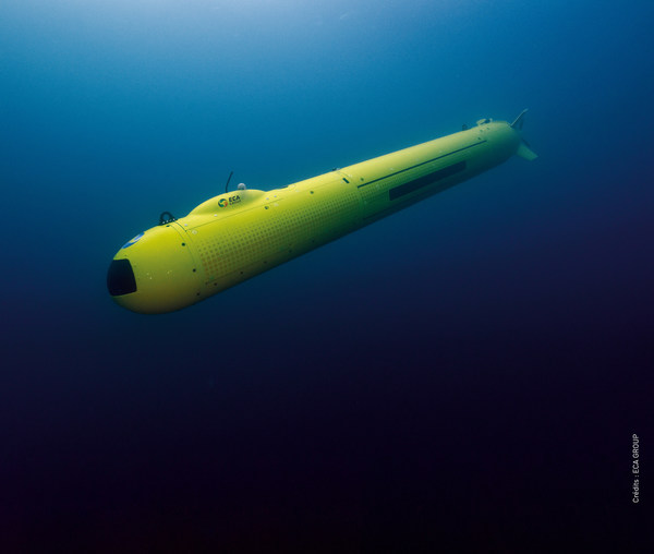 ECA Group A18D Autonomous Underwater Vehicle