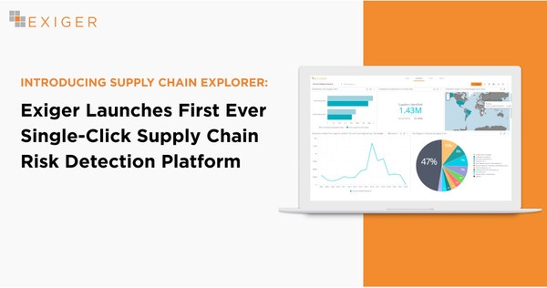 Exiger Launches First Ever Single-Click Supply Chain Risk Detection SaaS Platform. Next-Gen Supply Chain Explorer platform delivers instantaneous transparency, allowing companies and government agencies to meet the urgent imperative to protect global supply chains from sanctions, ESG, and cyber risk at unprecedented speed and scale. Exiger is now offering limited registrations for early-access trial licenses in May. Sign up today and join the fight to secure our global supply chains. Exiger Launches First Ever Single-Click Supply Chain Risk Detection SaaS Platform. Next-Gen Supply Chain Explorer platform delivers instantaneous transparency, allowing companies and government agencies to meet the urgent imperative to protect global supply chains from sanctions, ESG, and cyber risk at unprecedented speed and scale. Exiger is now offering limited registrations for early-access trial licenses in May. Sign up today and join the fight to secure our global supply chains.