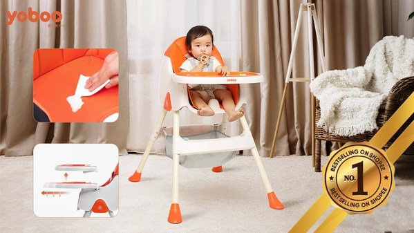 yoboo Multifunctional Baby High Chair on shopee's bestselling list