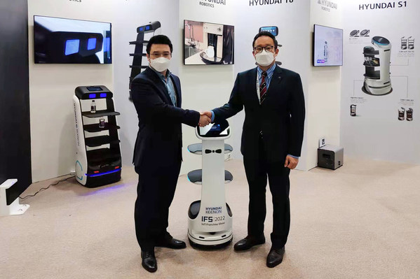 Keenon Robotics and Hyundai Robotics have reached strategic partnership.