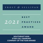 Medeze Named Frost & Sullivan’s 2021 Company of the Year in the Southeast Asia Stem Cell Banking Industry