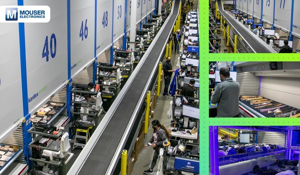 Mouser Electronics’ State-of-the-Art Distribution Center Features World’s Largest Installation of Vertical Lift Modules Mouser Electronics’ State-of-the-Art Distribution Center Features World’s Largest Installation of Vertical Lift Modules