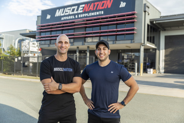 Chris Anastasi and Nathaniel Anthony, co-founders, Muscle Nation