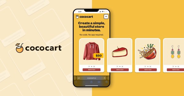 Create a simple, beautiful store in minutes with Cococart. Create a simple, beautiful store in minutes with Cococart.
