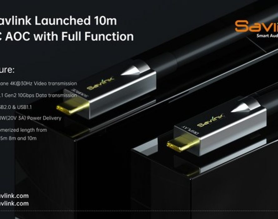 SmartAVLink Launches Next-Gen USB Type C Active Optical Cable