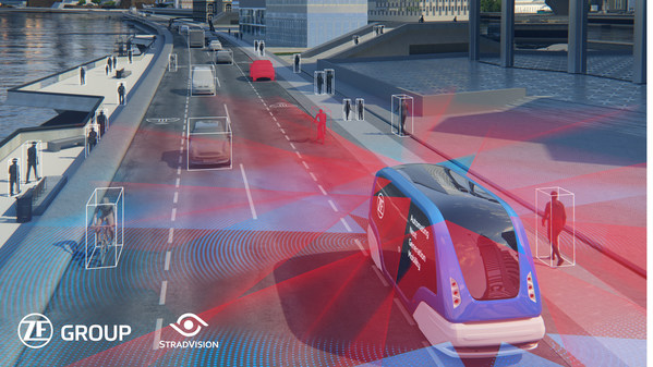 ZF and StradVision partner for automated driving Level 3 and Level 4 systems