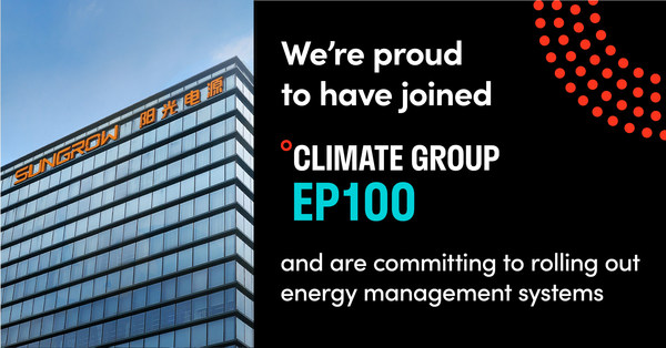 Sungrow Joined EP100 Initiative