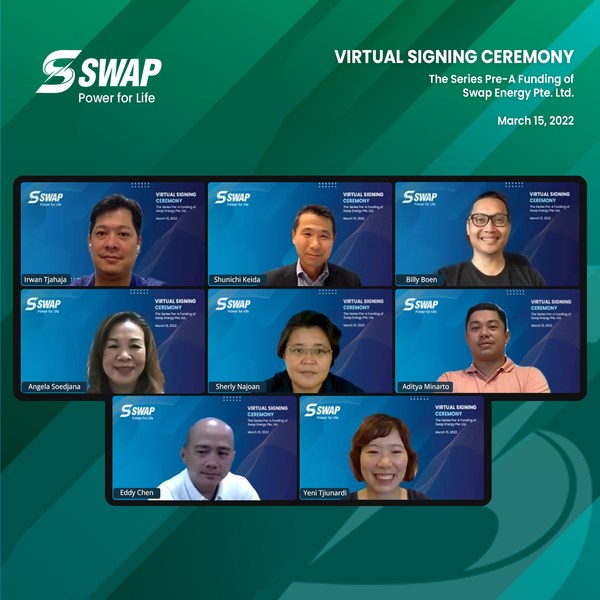 Virtual signing ceremony SWAP Energy Virtual signing ceremony SWAP Energy