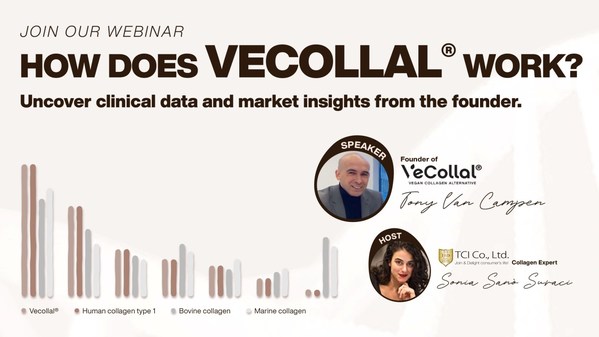 TCI Enters into Strategic Alliance with VeCollal® and CDMO the World’s First, Science–based vegan collagen alternative!