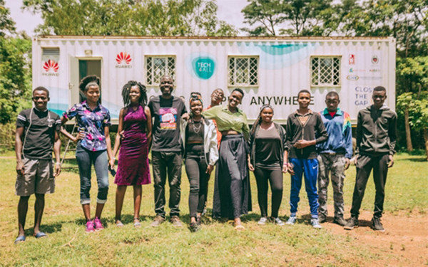 DigiTruck trainees in Kenya