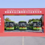 Xinhua Silk Road: 800 Ankai natural gas buses exported to Mexico for operation