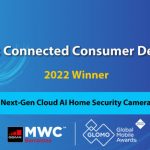 ZTE Next-gen Cloud AI Home Security Camera Pro awarded Best Connected Consumer Device at GLOMO Awards 2022