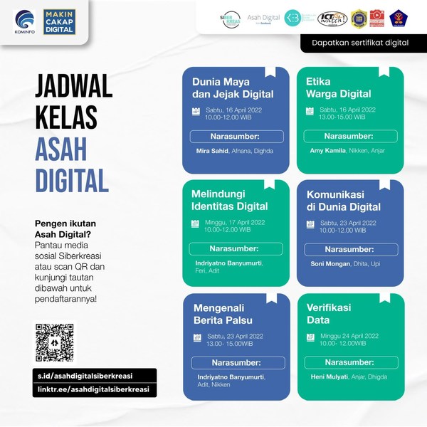 Collaborating with Saka Millenial Central Java and Meta, Indonesia’s Ministry of Communications and Informatics Through Siberkreasi Sets to Continue with Kelas Asah Digital