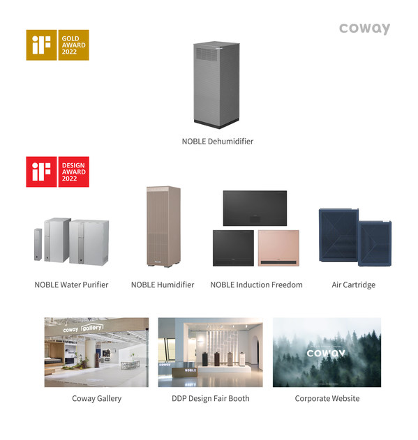 Coway Wins iF Design Awards 2022